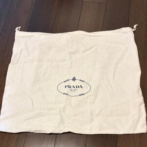 Prada Dust Bag with Navy Logo